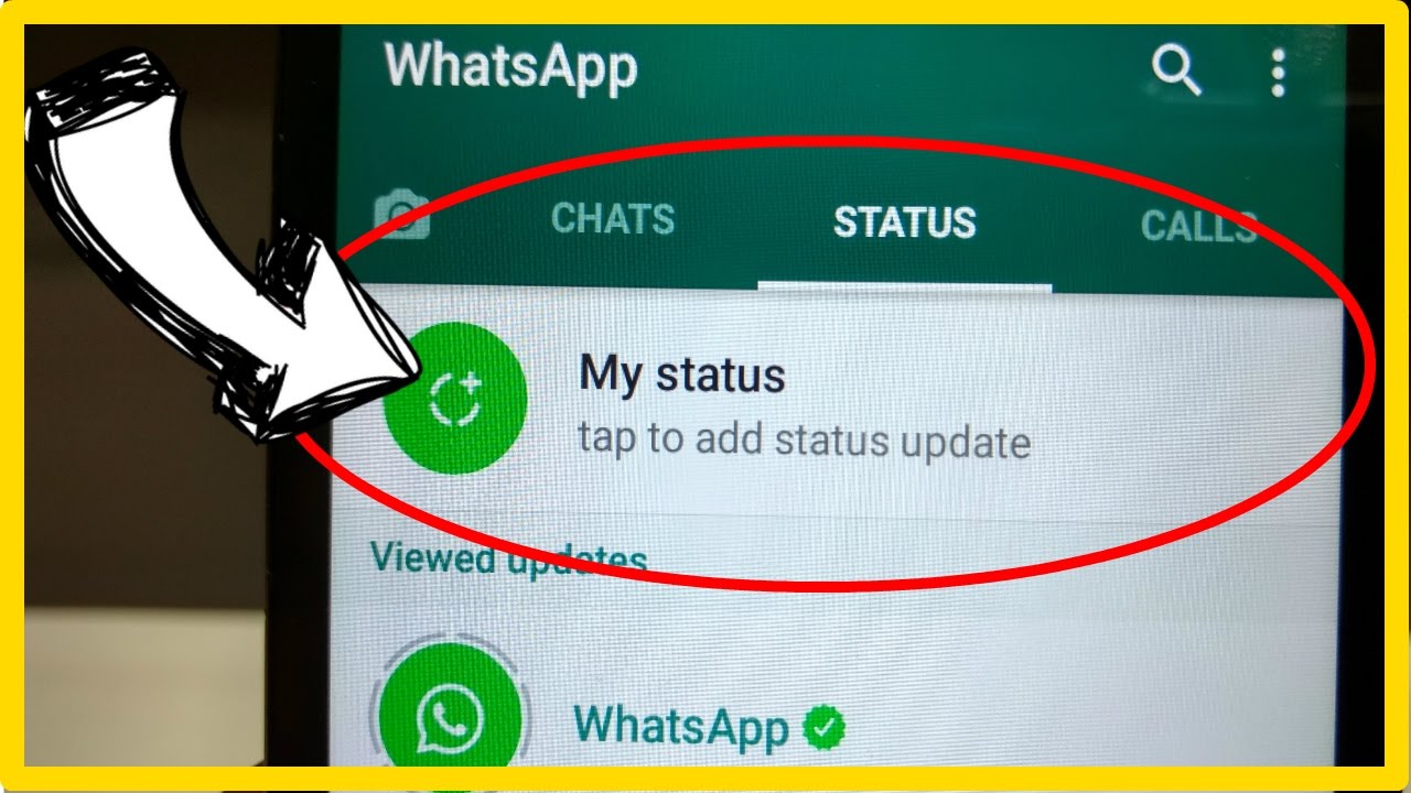 how to set whatsapp status à®à¯à®à®¾à®© ப஠மà¯à®à®¿à®µà¯